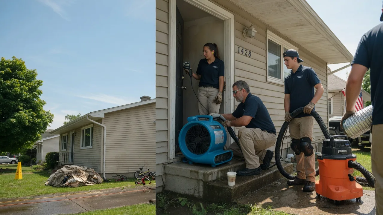 Water Damage Restoration in Edwardsport, IN near me